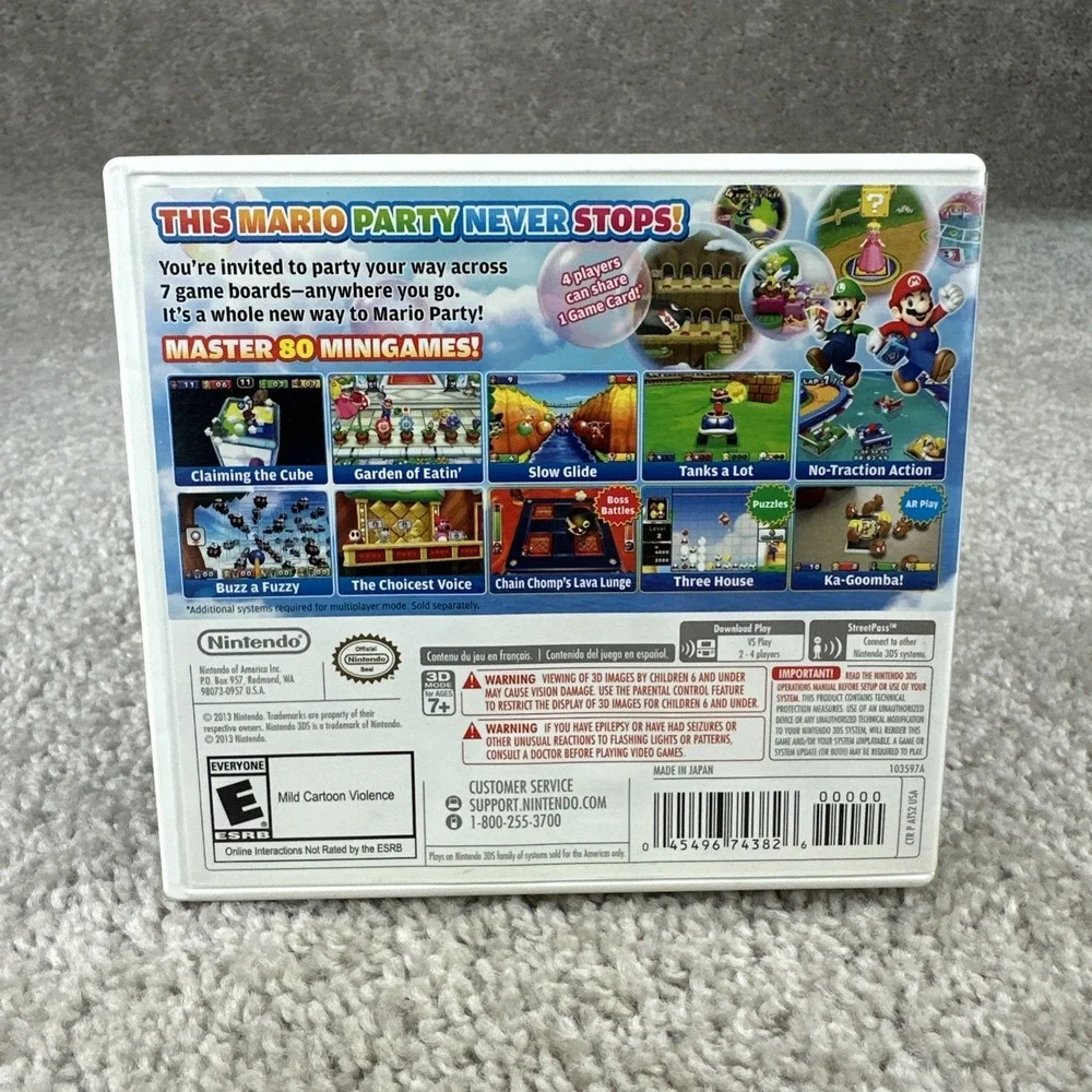READ Mario Party Island Tour Nintendo Selects‎ Nintendo 3DS Multiplayer